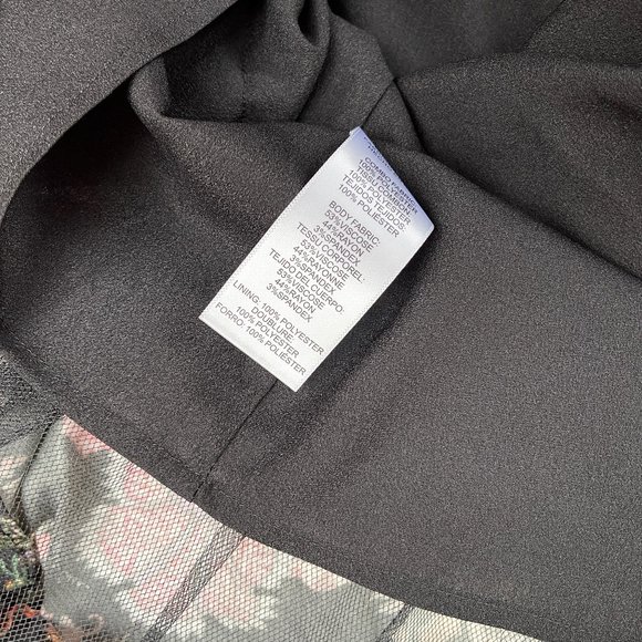 NWT Cara Cara Ritchie Layered Floral & Tulle dress M - Picture 8 of 14